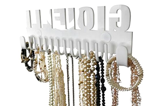 anelli Love-KANKEI Porta gioielli/porta bracciali Porta collane in metallo per collane bracciali 
