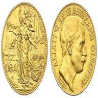 50 lire oro 1911 usato