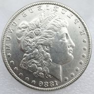dollaro morgan 1886 usato