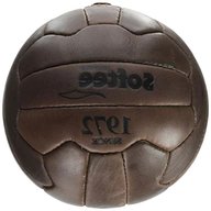 pallone calcio cuoio vintage usato