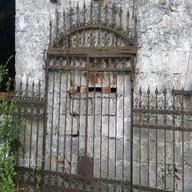 ferro battuto antico cancello usato