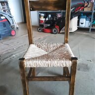 sedie ferro battuto paglia usato