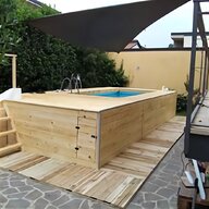 piscine fuoriterra legno usato