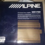 alpine v12 mrv amplificatore usato