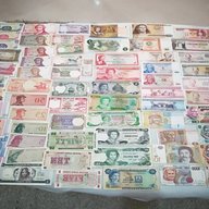 banconote mondo usato