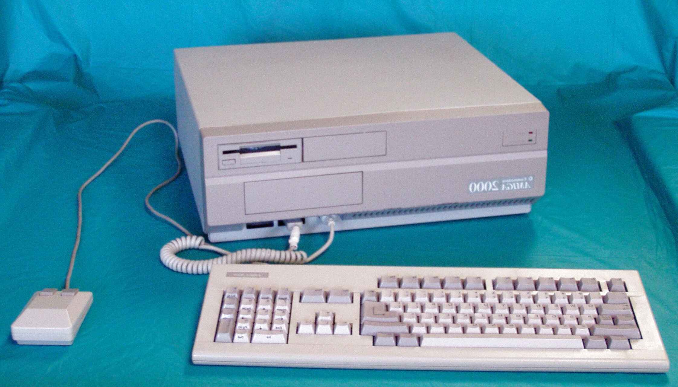 era a un Amiga 2000 collegato A2000-CAVO ORIGINALE 