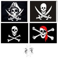 bandiera pirati grande usato