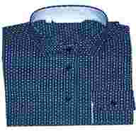 camicia blu elettrico usato