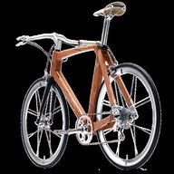 bicicletta legno usato
