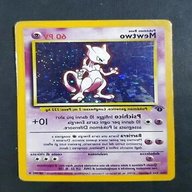 carta pokemon mewtwo 1 edizione usato