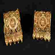 orecchini oro etrusco usato
