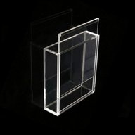 box plexiglass usato
