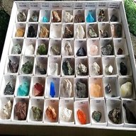 collezione minerale usato