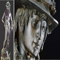 scultura bronzo davide usato