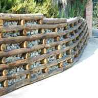 pali legno recinzione piemonte usato