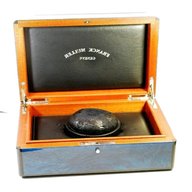 scatola orologio omega legno usato