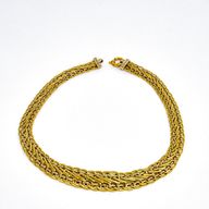 collier donna oro usato