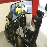 simulatore guida rally usato