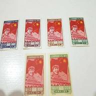 francobolli cina 1950 usato