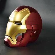 iron man helmet 1 1 usato