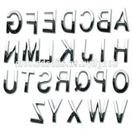 lettere cromate usato