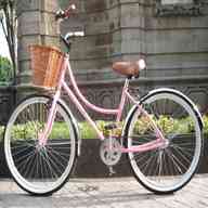 bici rosa usato