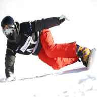 snowboard race usato