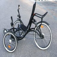 triciclo pedali adulti usato