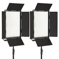 led light panel video usato