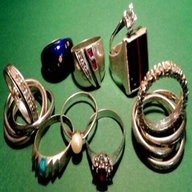 anelli argento lotto usato