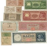 banconote antiche usato