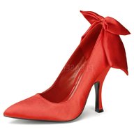 scarpe rosse raso usato