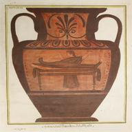 vaso etrusco usato