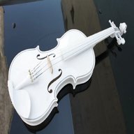 violino bianco usato