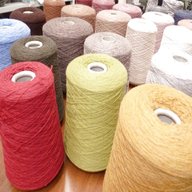 filati lana stock usato
