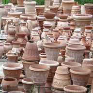 terracotta vasi usato