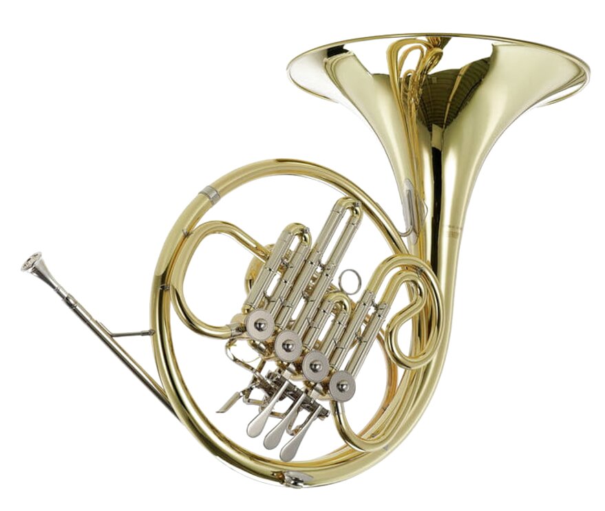 boccaglio in corno di rame per parti di strumenti in ottone corno francese 