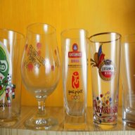 collezione bicchieri birra usato