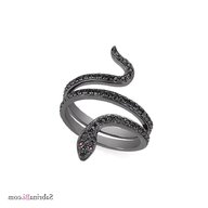 anello serpente rubino usato