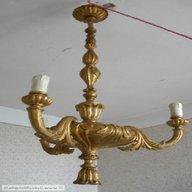 lampadario legno usato