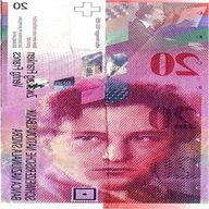 20 franchi svizzeri usato