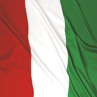 bandiera italia grande usato