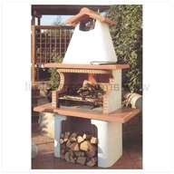 barbecue muratura legna usato