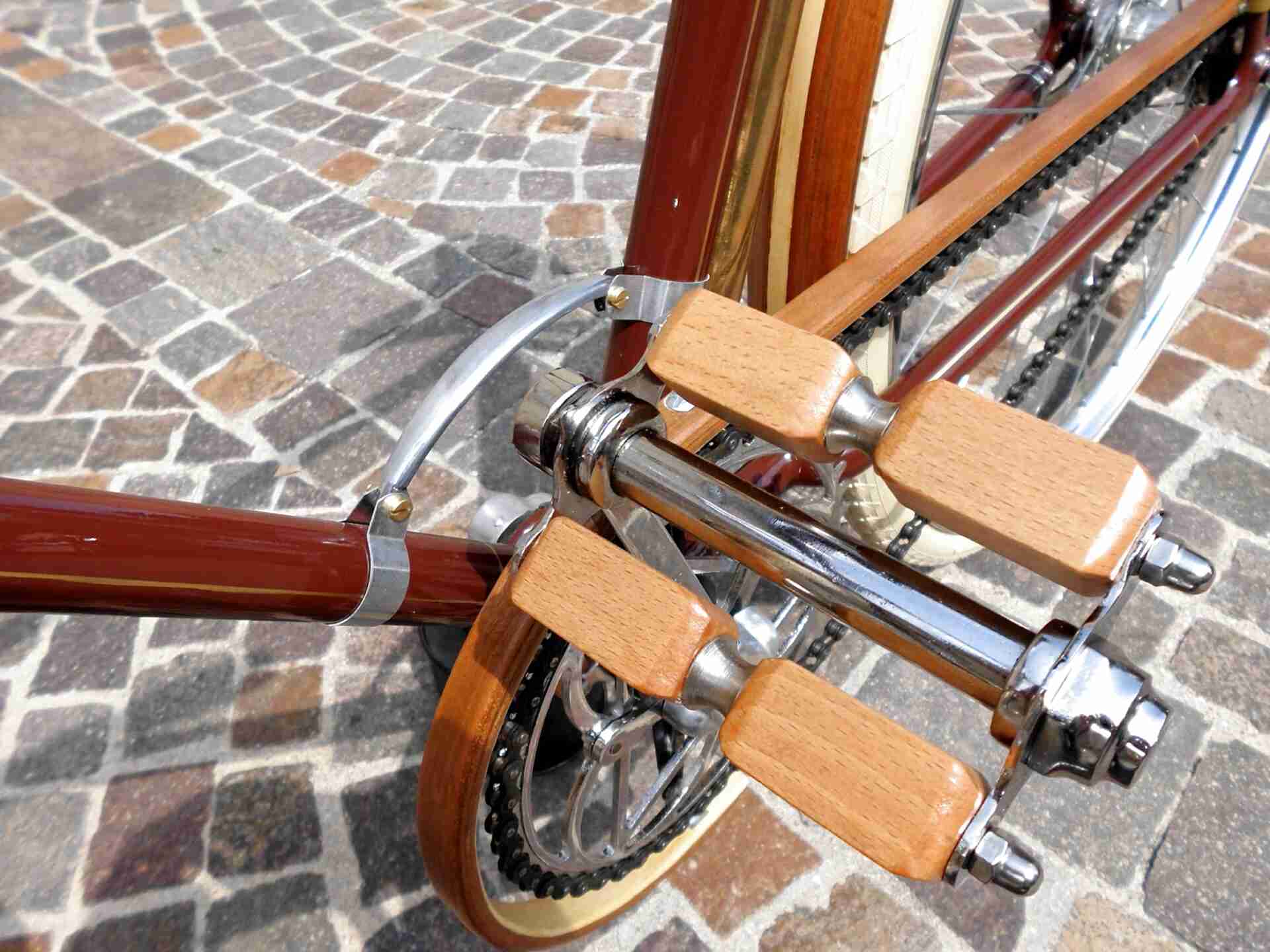 Coppia Manopole Bici Graziella Vintage Bianco R Olanda Epoca Sport 