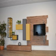 mobile soggiorno legno usato