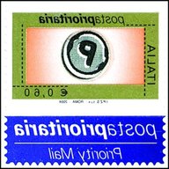 francobolli poste italiane posta prioritaria usato