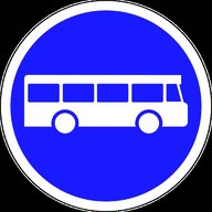 cartello autobus usato