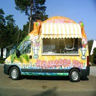 furgone gelati ambulante usato