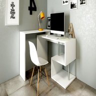 scrivania bianco usato