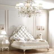 letto barocco bianco usato